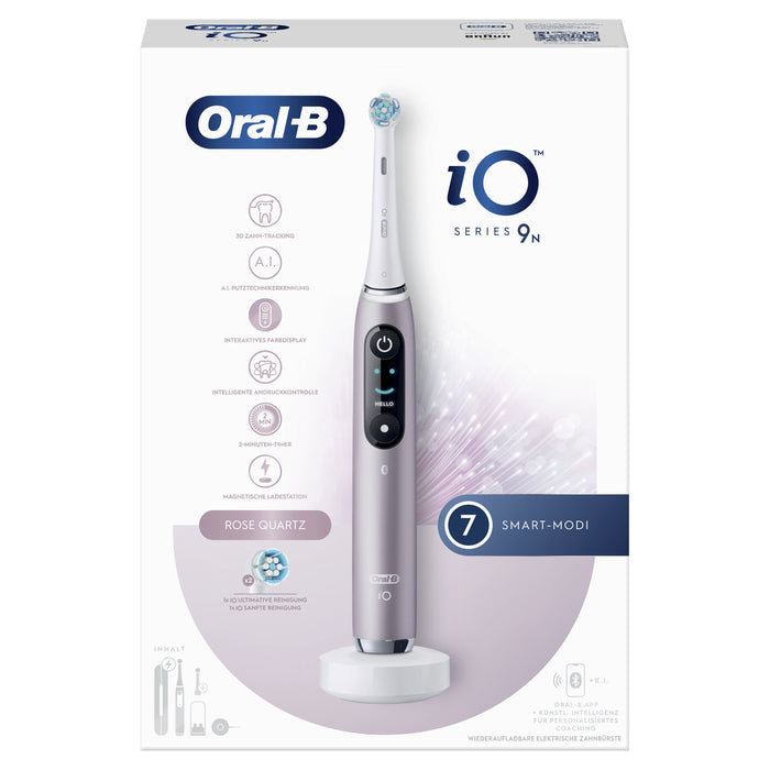 EAN 4210201408390 - Oral-B iO Series 9n Adulto Cepillo dental oscilante Rosa imagen 7