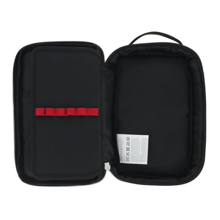 EAN 4008110352978 - Herlitz 2 Go Graffiti Estuche suave Poliéster Negro, Rojo imagen 4
