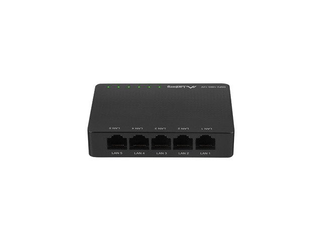 EAN 5901969424164 - Lanberg DSP2-1005-12V switch No administrado Gigabit Ethernet (10/100/1000) Negro imagen 1