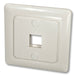 EAN 4002888605434 - Lindy 60543 placa de pared y cubierta de interruptor Blanco imagen 1