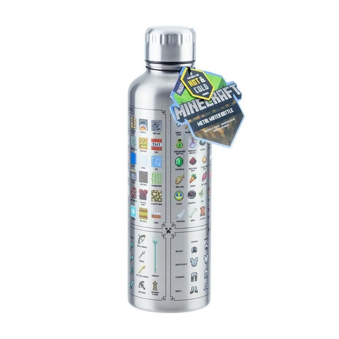 EAN 5055964767303 - Paladone Minecraft Metal Water Bottle Uso diario 500 ml Acero inoxidable imagen 4