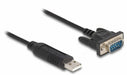 EAN 4043619664610 - DeLOCK 66461 cable de serie Negro 0,5 m USB tipo A imagen 1