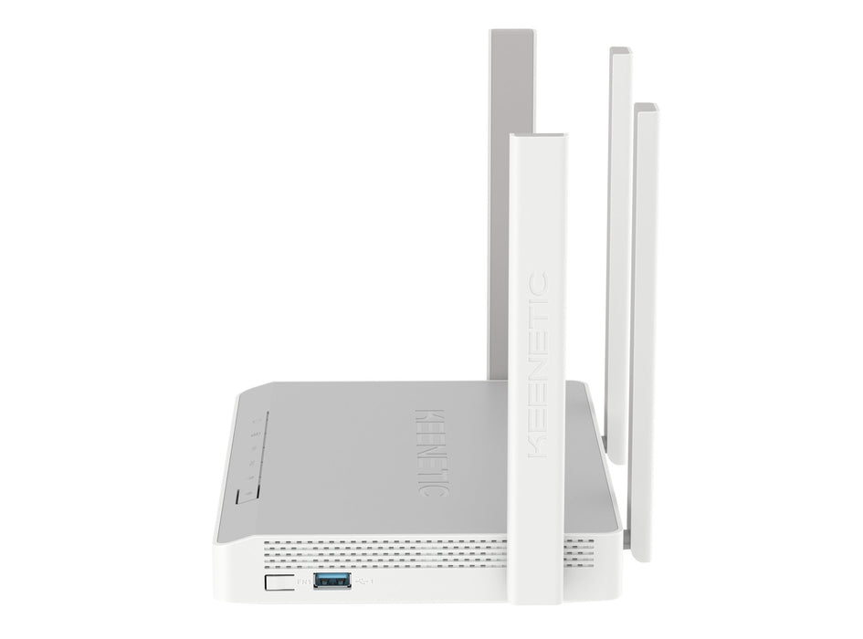 EAN 4897082921356 - Keenetic Hopper DSL KN-3610 router inalámbrico Gigabit Ethernet Doble banda (2,4 GHz / 5 GHz) Gris, Blanc imagen 4