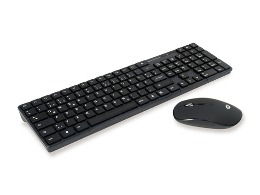 EAN 4015867208625 - Conceptronic ORAZIO01DE teclado Ratón incluido Hogar RF inalámbrico QWERTZ Alemán Negro imagen 1