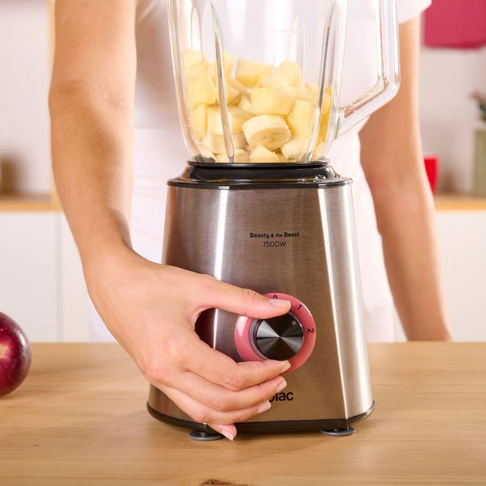 EAN 8433766160404 - Solac Beauty and the Beast 1500 1,5 L Batidora de vaso 1500 W Acero inoxidable imagen 4