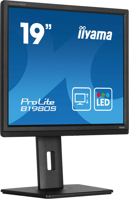 EAN 4948570125425 - iiyama ProLite B1980S-B1 pantalla para PC 48,3 cm (19") 1280 x 1024 Pixeles VGA LED Negro imagen 6