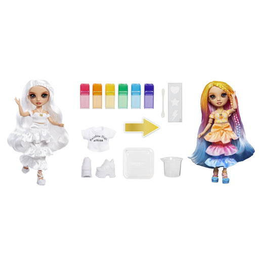 EAN 0035051507598 - Rainbow High Watercolor & Create Fashion Doll Brown Eyes imagen 2