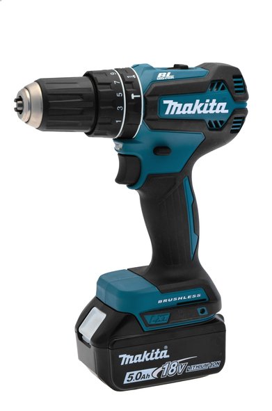 EAN 0088381866286 - Makita DHP485RTJ taladro 28500 RPM Sin llave 1,5 kg Negro, Azul imagen 1