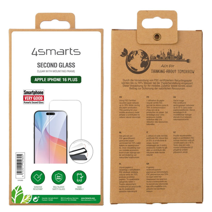 EAN 4252011909605 - 4smarts 541203 protector de pantalla o trasero para teléfono móvil Apple 1 pieza(s) imagen 7