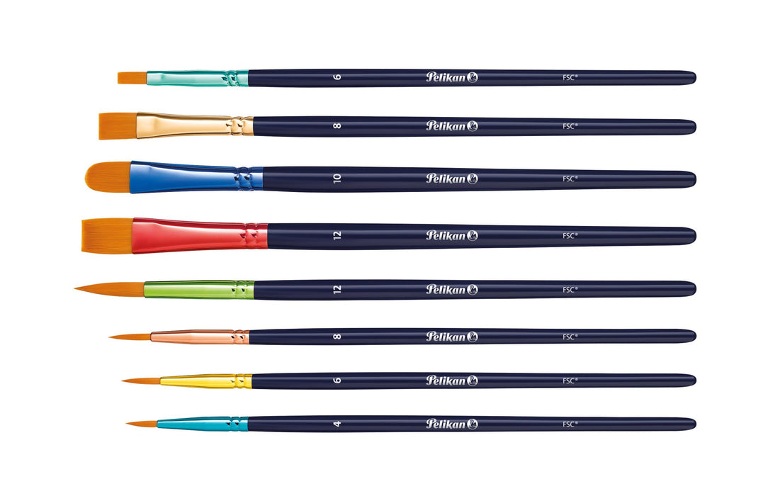 EAN 4012700701183 - Pelikan 701181 pincel para bellas artes 8 pieza(s) imagen 5