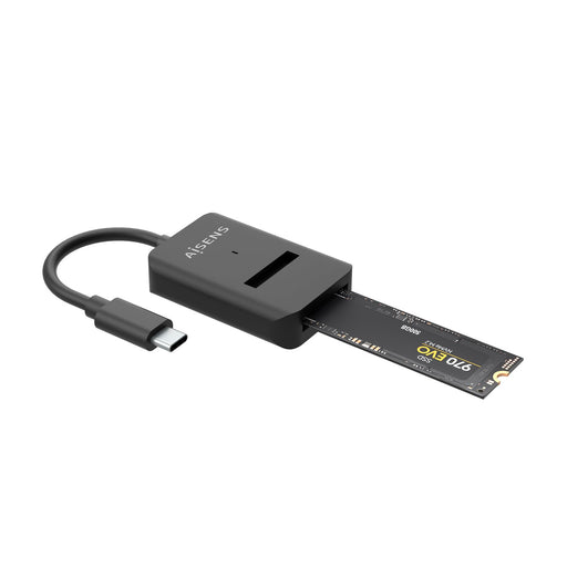 EAN 8436574708301 - AISENS ASUC-M2D011-BK caja para disco duro externo Caja externa para unidad de estado sólido (SSD) Negro imagen 2