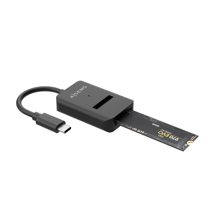 EAN 8436574708301 - AISENS ASUC-M2D011-BK caja para disco duro externo Caja externa para unidad de estado sólido (SSD) Negro imagen 2