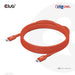 EAN 8719214472634 - CLUB3D CAC-1513 cable USB USB 2.0 USB C Naranja imagen 12
