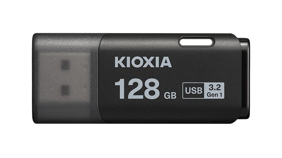 EAN 4582563855502 - Kioxia LU301K128GG4 unidad flash USB 128 GB USB tipo A 3.2 Gen 1 (3.1 Gen 1) Negro imagen 1
