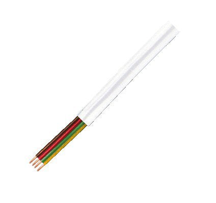 EAN 4052792006346 - LogiLink CM04W cable telefónico 100 m Blanco imagen 1
