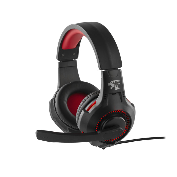 EAN 8681949011504 - Preo 125085402 auricular y casco Auriculares Alámbrico Diadema Juego Negro, Rojo imagen 1
