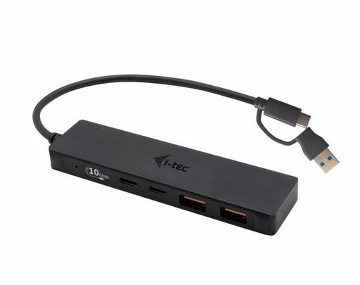 EAN 8595611703904 - i-tec Metal C31HUBMETAL2A2C hub de interfaz USB 3.2 Gen 1 (3.1 Gen 1) Type-C 10000 Mbit/s Negro imagen 2