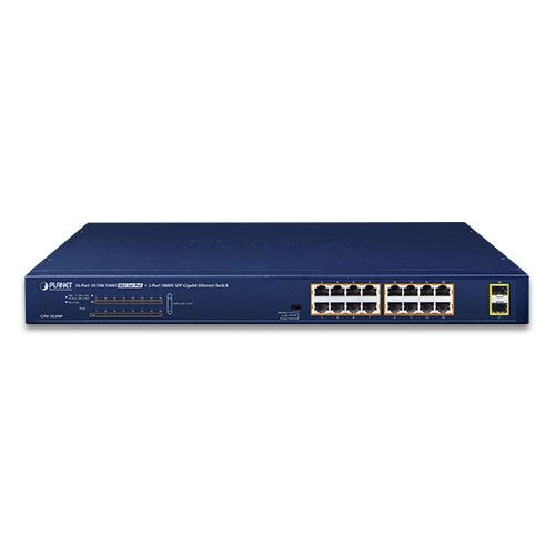 EAN 4711605285278 - PLANET GSW-1820HP switch No administrado Gigabit Ethernet (10/100/1000) Energía sobre Ethernet (PoE) 1U A imagen 2