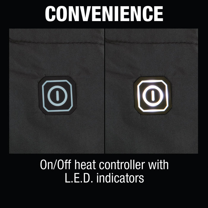 EAN 0088381888219 - Makita DCB200A manta eléctrica y almohadilla Negro Poliéster imagen 9