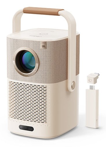 EAN 6975710739899 - Yaber T2 Plus Proyector de corto alcance 450 lúmenes ANSI LED 1080p (1920x1080) Marrón, Crema de color imagen 1