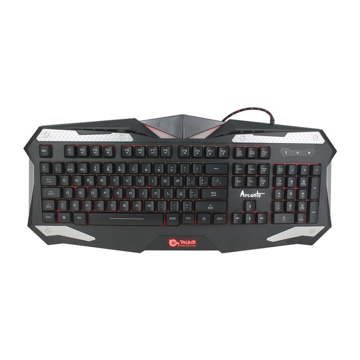 EAN 8436550231977 - TALIUS Arconte teclado Juego QWERTY Español Negro, Plata imagen 1