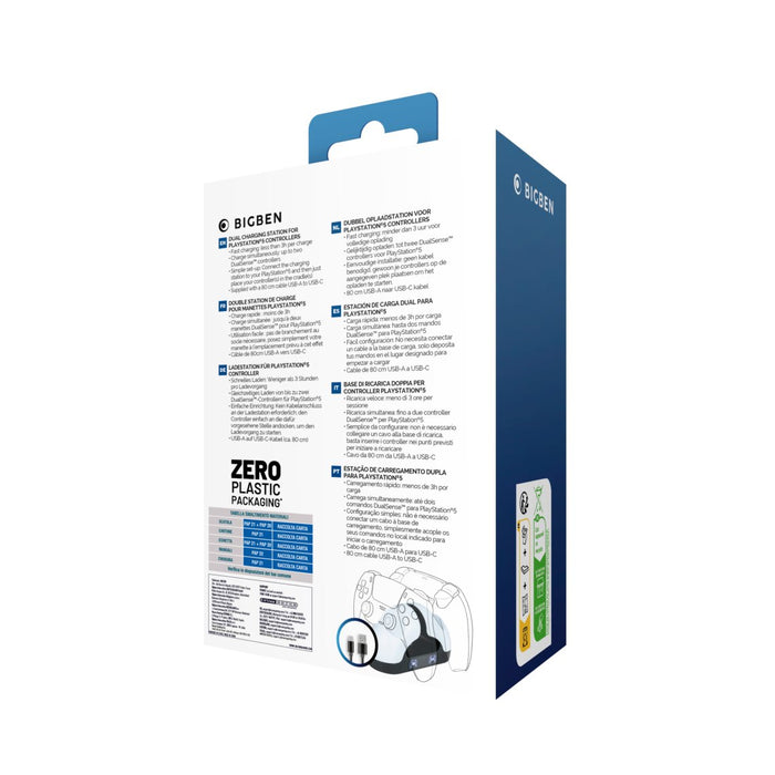 EAN 3665962021141 - Bigben Interactive PS5DUALCHARGERV3 accesorio de controlador de juego Soporte de recarga imagen 4