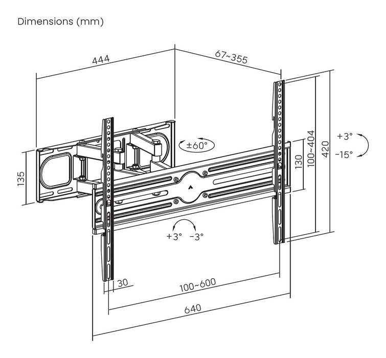 EAN 8435739902349 - AISENS WT80TSLE-327 soporte para TV 2,03 m (80") imagen 7