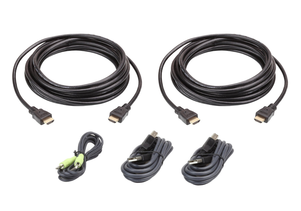 EAN 4719264647321 - ATEN 2L-7D03UHX5 cable para video, teclado y ratón (kvm) Negro imagen 1