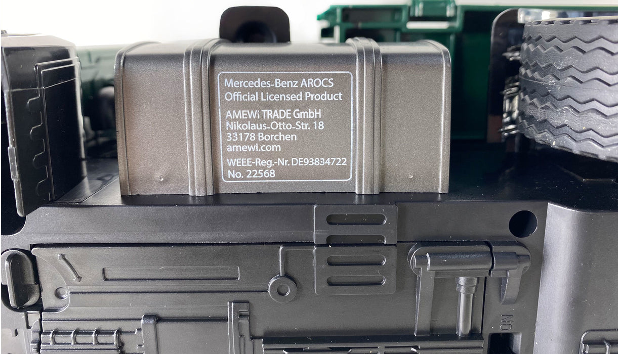EAN 4260768510012 - Amewi Arocs modelo controlado por radio Camión basculante Motor eléctrico 1:14 imagen 9