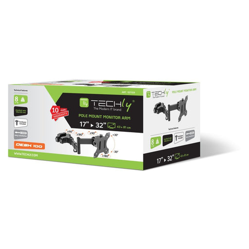 EAN 8051128107159 - Techly ICA-LCD 110BK soporte para TV 81,3 cm (32") Negro imagen 2