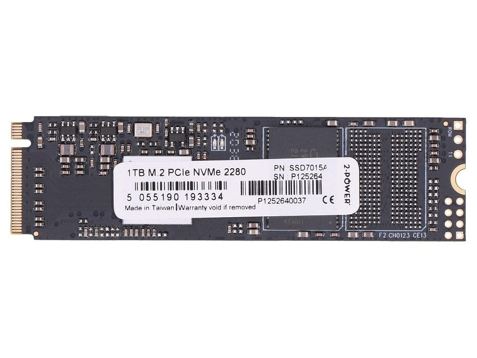 EAN 5055190193334 - 2-Power SSD7015A unidad de estado sólido 1 TB M.2 PCI Express imagen 1