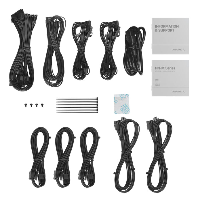 EAN 6933412740889 - DeepCool PN750M unidad de fuente de alimentación 750 W 20+4 pin ATX ATX Negro imagen 8