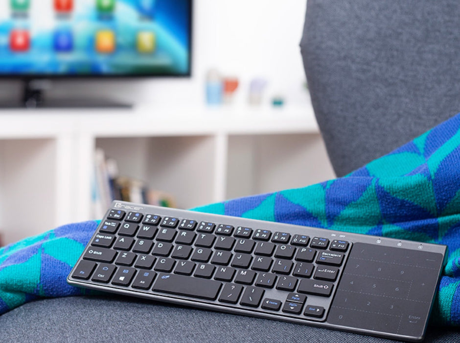 EAN 5907512868027 - Tracer TRAKLA46934 teclado Hogar RF inalámbrico QWERTY Inglés Negro, Gris imagen 5