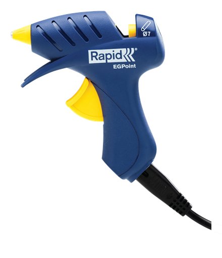 EAN 3221633029160 - Rapid EG Point Pistola de cola termofusible Azul, Amarillo imagen 2