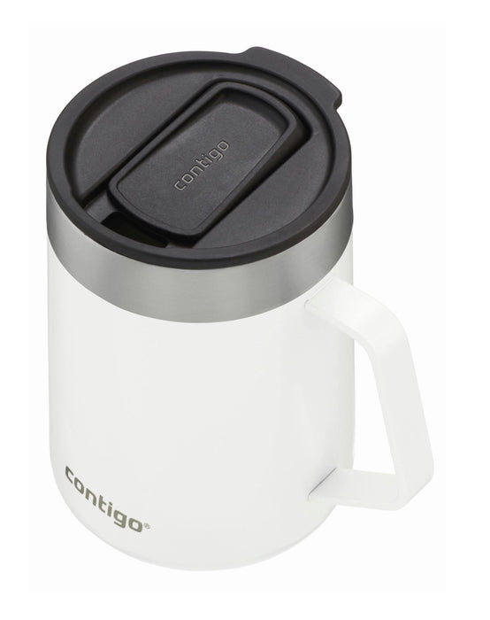 EAN 0840276163555 - CONTIGO 2174672 taza de viaje 420 ml Plata, Blanco Acero inoxidable imagen 2