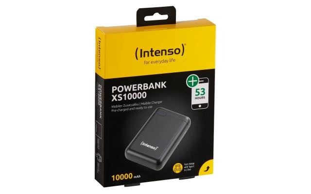EAN 4034303028375 - Intenso XS10000 Polímero de litio 10000 mAh Negro imagen 2