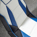 EAN 94338210262 - X Rocker 2021026 silla para videojuegos Silla gaming Asiento acolchado tapizado Negro, Azul, Blanco imagen 7