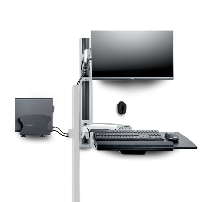 EAN 65030899475 - StarTech.com 2PASTSC-WALL-MOUNT estacion de trabajo sentado o de pie imagen 6