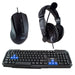 EAN 8436531559885 - 3GO COMBODRILEH2 teclado Ratón incluido Juego USB QWERTY Negro imagen 1