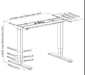 EAN 4015867205297 - Equip 650803 estructura regulable para escritorio 2 pata(s) imagen 7