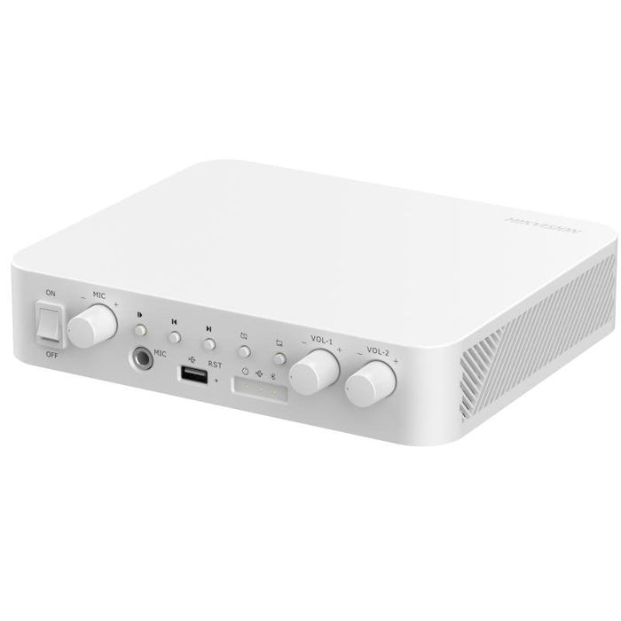 EAN 6942160445199 - Hikvision DS-QAE1A80G1-VB amplificador de audio 2.0 canales Blanco imagen 3