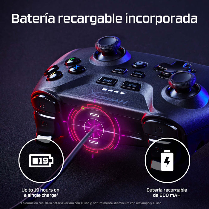 EAN 196188708859 - HyperX Clutch - Wireless Gaming Controller (Black) - Mobile, PC USB Gamepad Android imagen 12