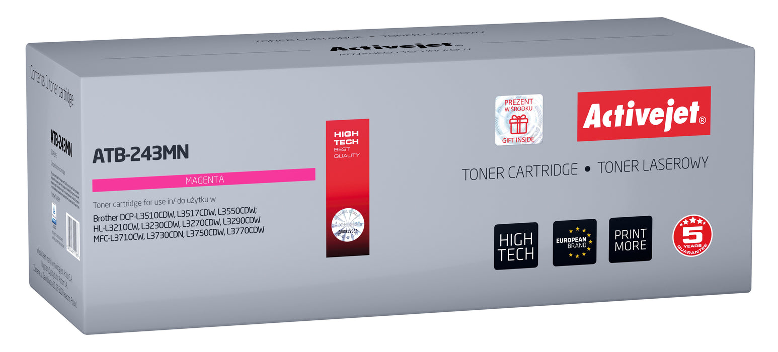 EAN 5901443111283 - Activejet ATB-243MN cartucho de tóner 1 pieza(s) Compatible Magenta imagen 1
