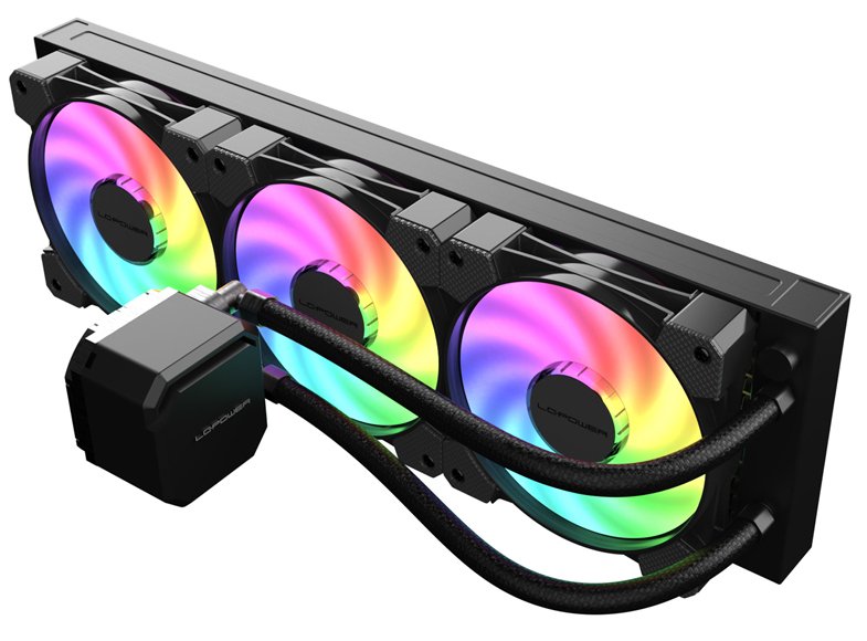 EAN 4262443280395 - LC-Power LC-CC-360-B-ARGB sistema de refrigeración para ordenador Procesador Sistema de refrigeración líq imagen 2