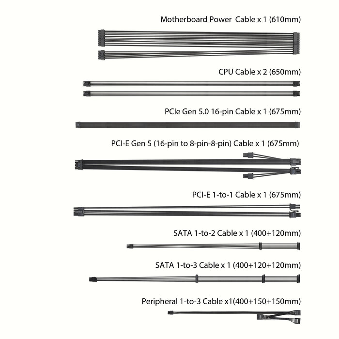 EAN 4711387192962 - ASUS Prime AP-750G unidad de fuente de alimentación 750 W 20+4 pin ATX ATX Negro, Blanco imagen 11