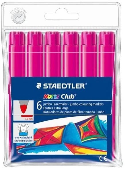 EAN 4007817340233 - Staedtler Noris Club marcador 6 pieza(s) Rosa imagen 1