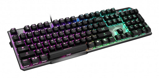 EAN 4719072699291 - MSI VIGOR GK50 ELITE BOX WHITE teclado Juego USB QWERTZ Alemán Negro, Metálico imagen 2