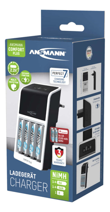 EAN 4013674174416 - Ansmann Comfort Plus cargador de batería Universal Corriente alterna imagen 6
