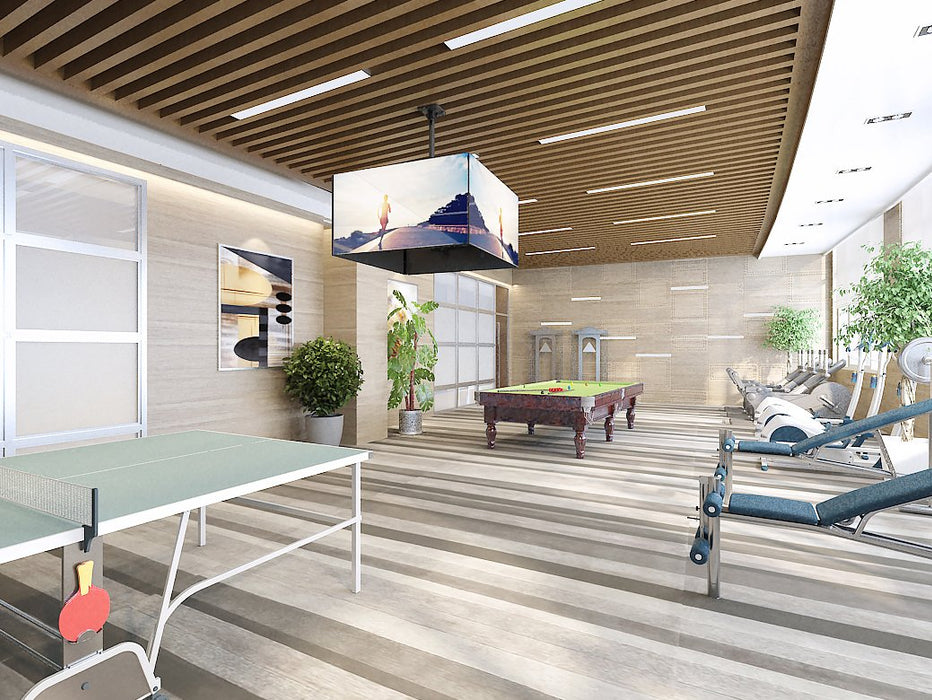 EAN 4015867207994 - Equip 650372 soporte para pantalla de señalización 165,1 cm (65") Negro imagen 3