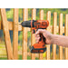 EAN 5035048562062 - Black & Decker BDCDD18N-XJ taladro 650 RPM Negro, Naranja imagen 2